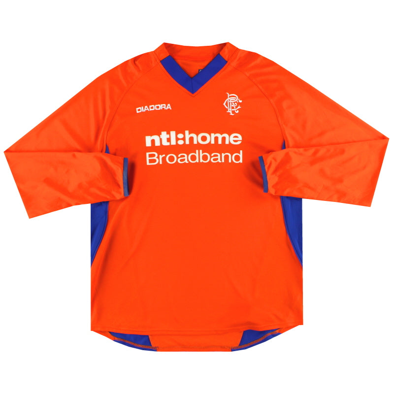 2002-03 Rangers Diadora Away Shirt L/S