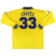 2002-03 Woking Match Issue Away Shirt Coates #33 L/S XL