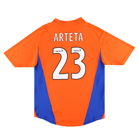 2002-03 Rangers Diadora Away Shirt Arteta #23  L