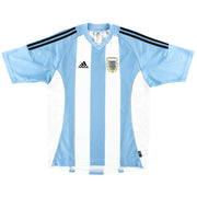 2002-04 Argentina adidas Home Shirt XL - Classic Football Kit