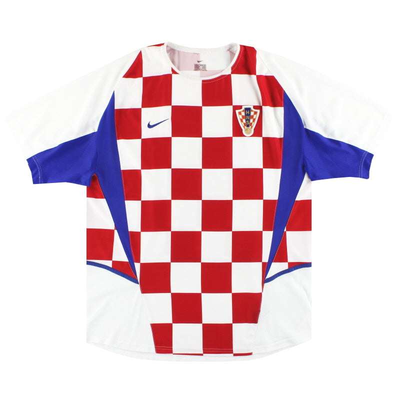 2002-04 Croatia Nike Home Shirt *Mint* M