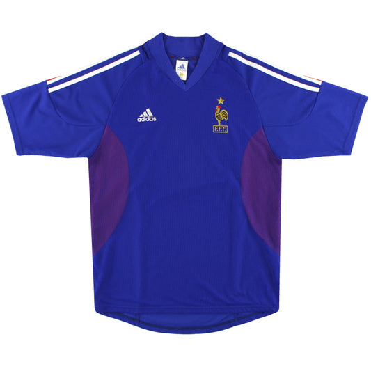 2002-04 France adidas Home Shirt L