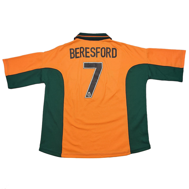 2002/03 Plymouth Argyle Beresford #7 Away Shirt (XL) Patrick