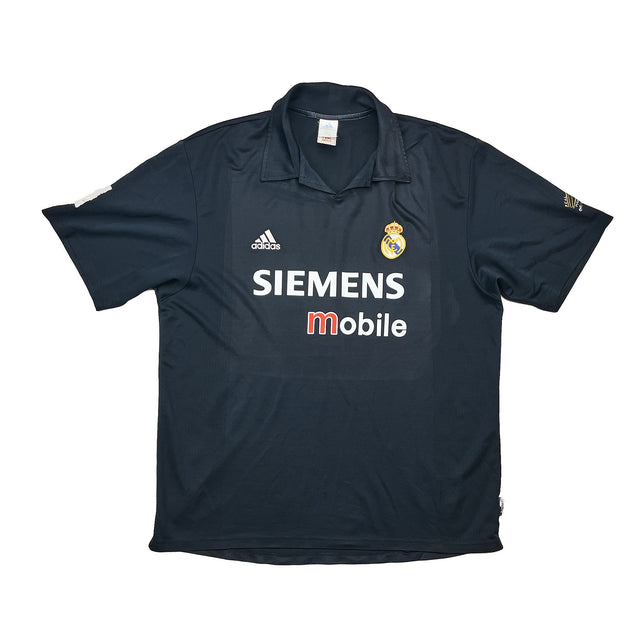 2002/03 Real Madrid Zidane #5 *Centenary* Away Shirt (XL) Adidas