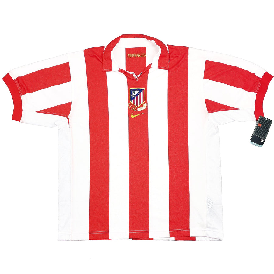2002/04 Atletico Madrid *Centenary* BNWT Home Shirt (XL) Nike