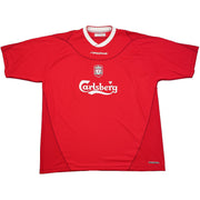 2002/04 Liverpool Heskey #8 Home Shirt (XXL) Reebok