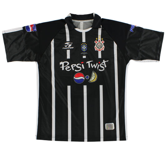 2002 Corinthians Topper Away Shirt #9 XL