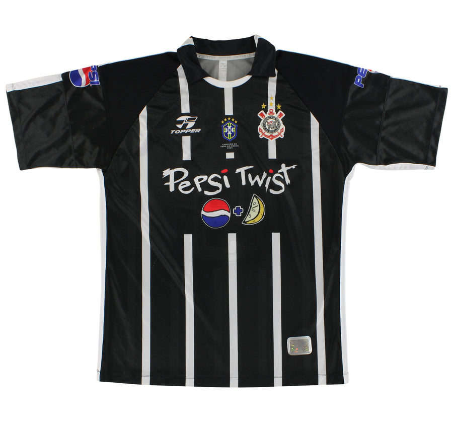 2002 Corinthians Topper Away Shirt #9 XL