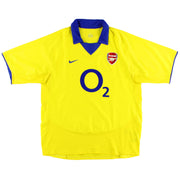 2003-04 Arsenal Nike Away Shirt M
