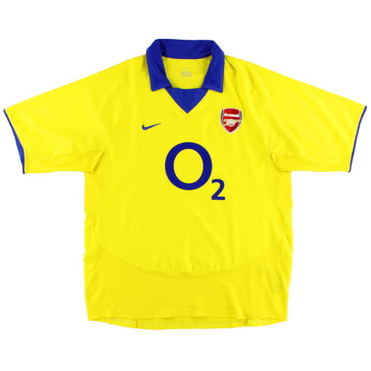 2003-04 Arsenal Nike Away Shirt M