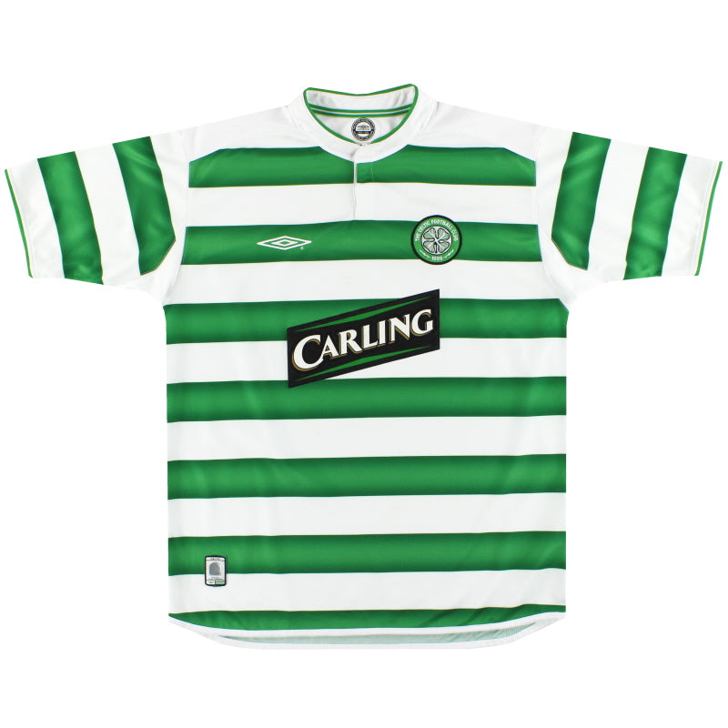 2003-04 Celtic Umbro Home Shirt Y