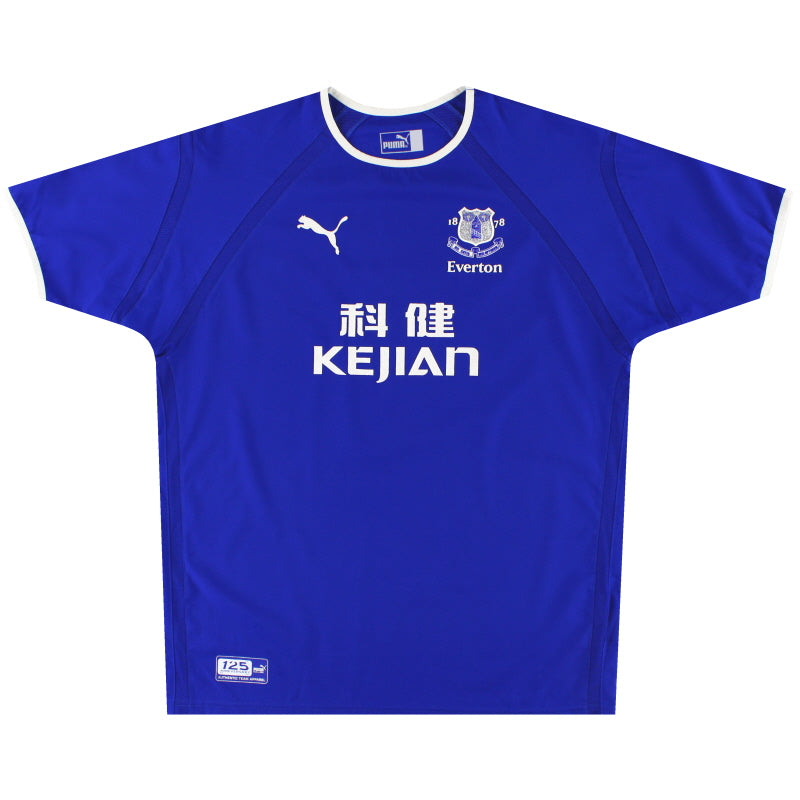 2003-04 Everton Puma Home Shirt M