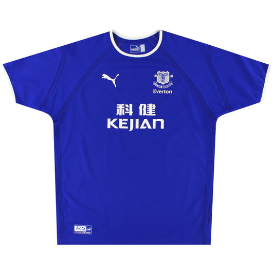 2003-04 Everton Puma Home Shirt L