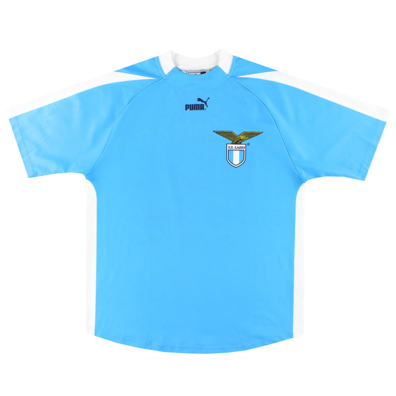 2003-04 Lazio Puma 'Signed' Home Shirt *Mint* L