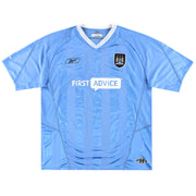 2003-04 Manchester City Reebok Home Shirt S