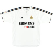 2003-04 Real Madrid adidas Home Shirt XL.Boys - Classic Football Kit