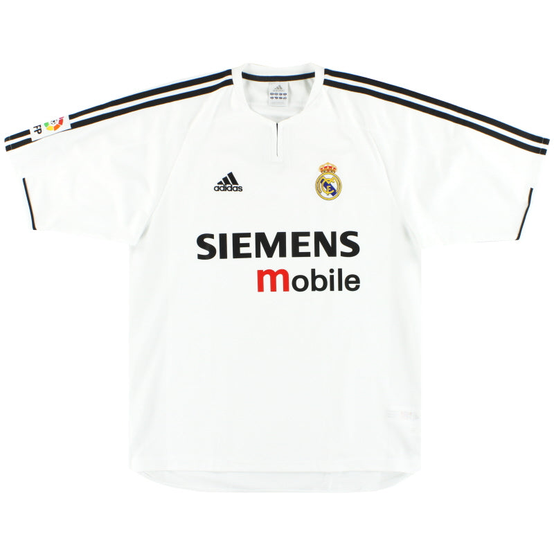 2003-04 Real Madrid adidas Home Shirt XL.Boys - Classic Football Kit
