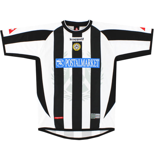 2003-04 Udinese Le Coq Sportif Home Shirt *Mint* XL