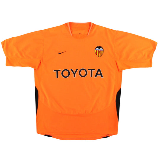 2003-04 Valencia Nike Away Shirt L