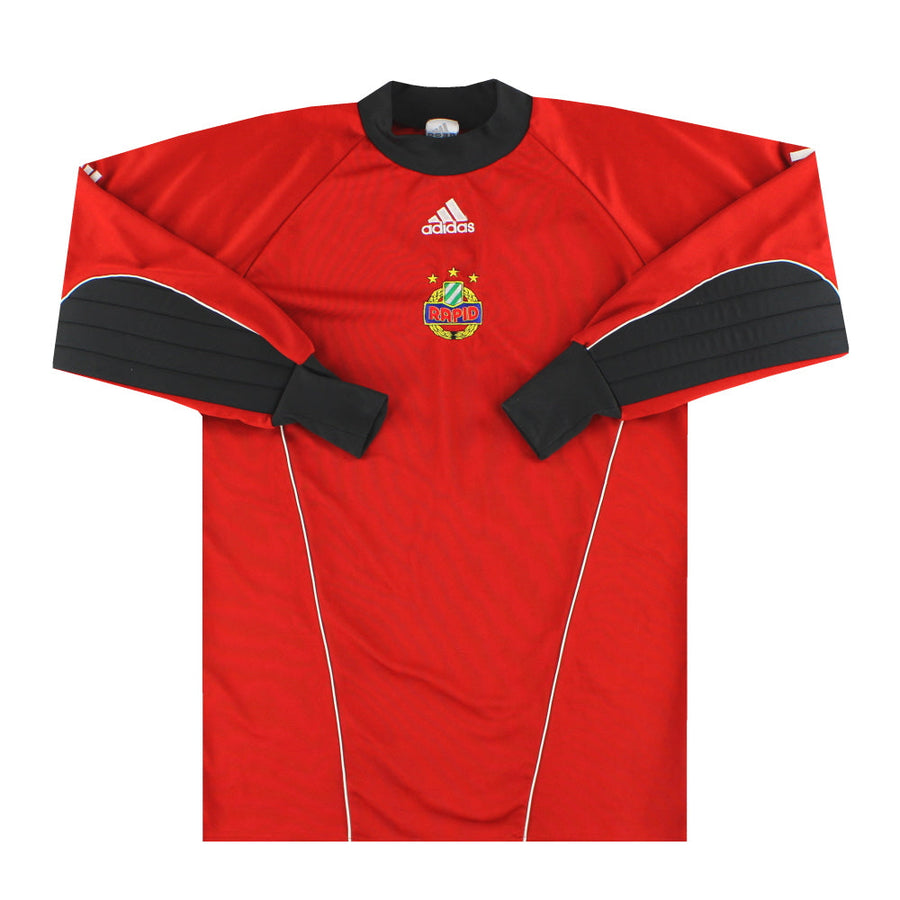 2003-04 Rapid Vienna adidas Goalkeeper Shirt S - Classic Football Kit