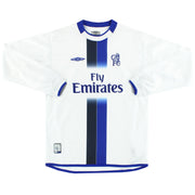 2003-05 Chelsea Umbro Away Shirt L/S - Classic Football Kit