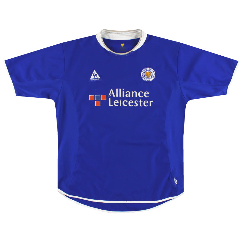 2003-05 Leicester City Le Coq Sportif Home Shirt *Mint* XL