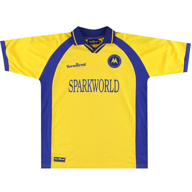 2003-05 Torquay Vandanel Home Shirt M