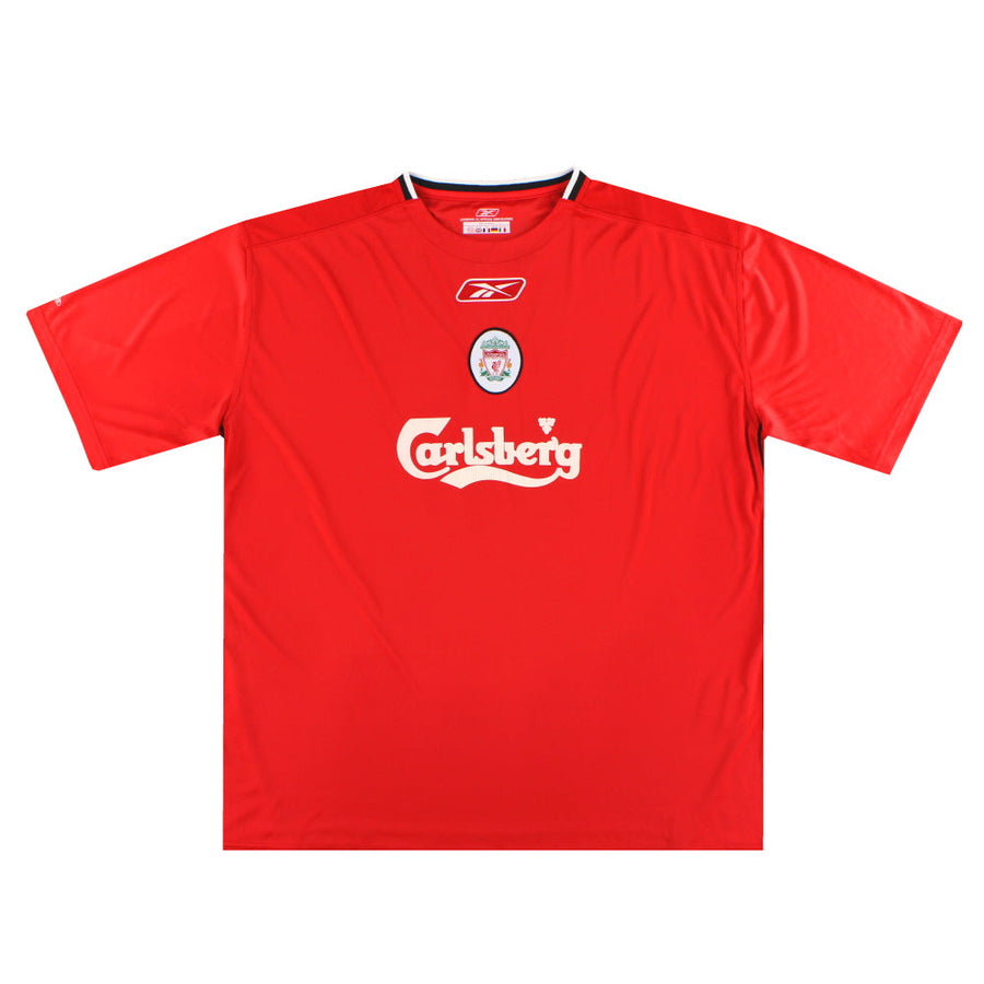 2003-05 Liverpool Reebok Training Shirt *Mint* XXL - Classic Football Kit