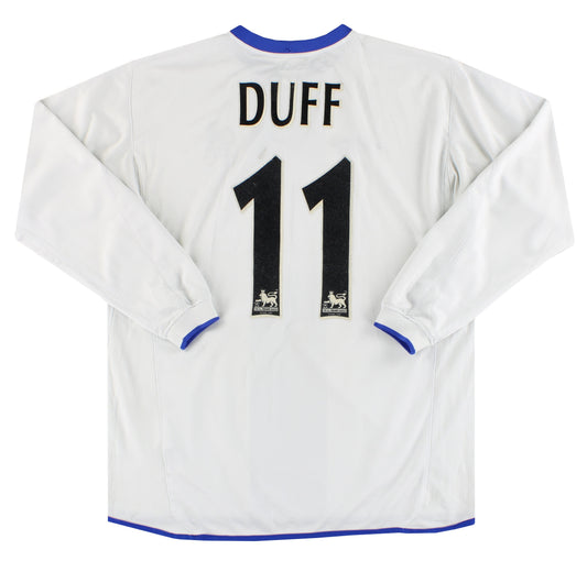 2003-05 Chelsea Umbro Away Shirt Duff #11 L/S