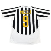 2003/04 Juventus Miccoli #9 Home Shirt (XL) Nike