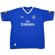 2003/05 Chelsea Lampard #8 Home Shirt (XXL) Umbro