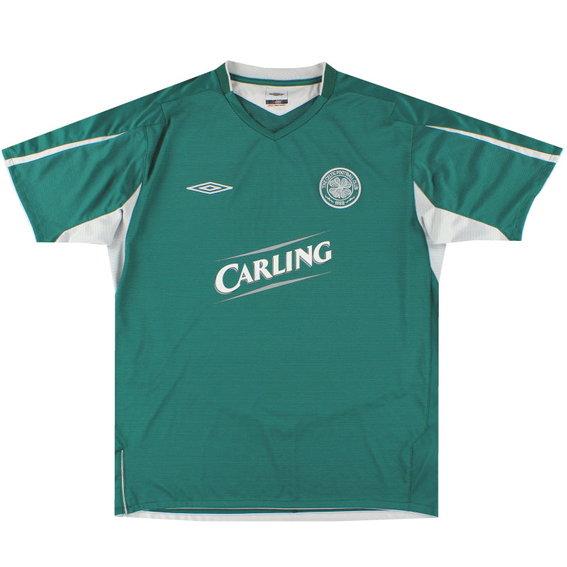2004-05 Celtic Umbro Away Shirt L.Boys XL - Classic Football Kit