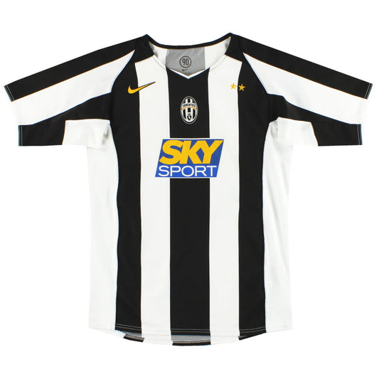 2004-05 Juventus Nike Home Shirt M