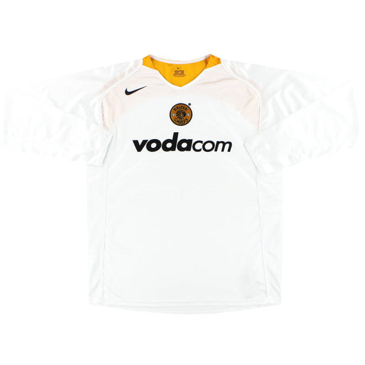 2004-05 Kaizer Chiefs Nike Away Shirt L/S *Mint* XL / Mint /