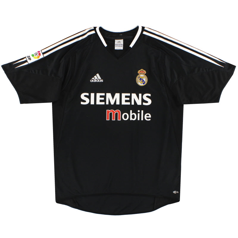 2004-05 Real Madrid adidas Away Shirt XL - Classic Football Kit