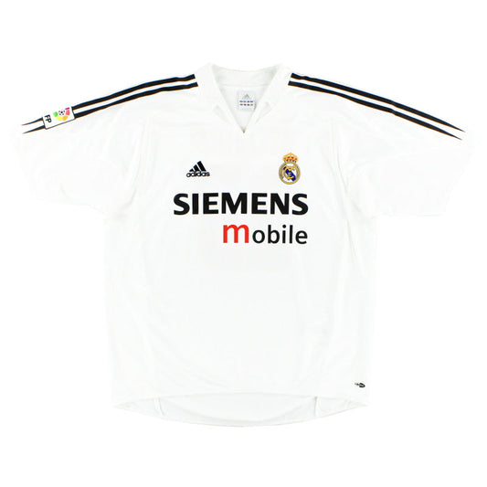 2004-05 Real Madrid adidas Home Shirt M