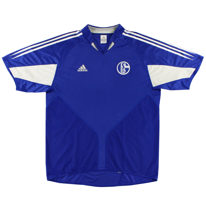 2004-05 Schalke Home Shirt XXL