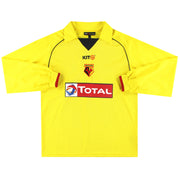 2004-05 Watford Home Shirt L/S