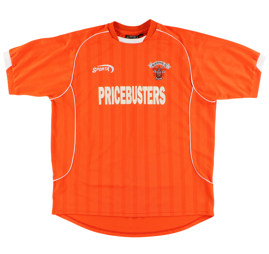 2004-05 Blackpool Sporta Home Shirt XL