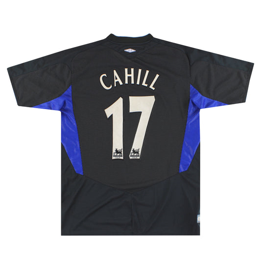 2004-05 Everton Umbro Third Shirt Cahill #17 M
