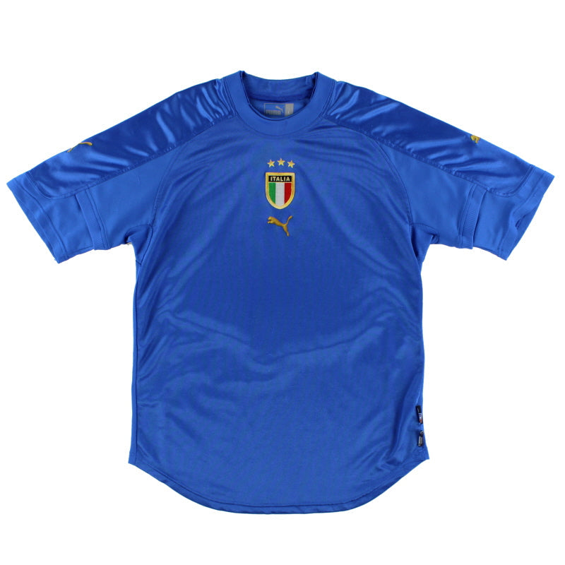 2004-06 Italy Puma Home Shirt XXL - Classic Football Kit
