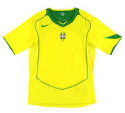 2004-06 Brazil Nike Re-Issue Home Shirt *Mint* M