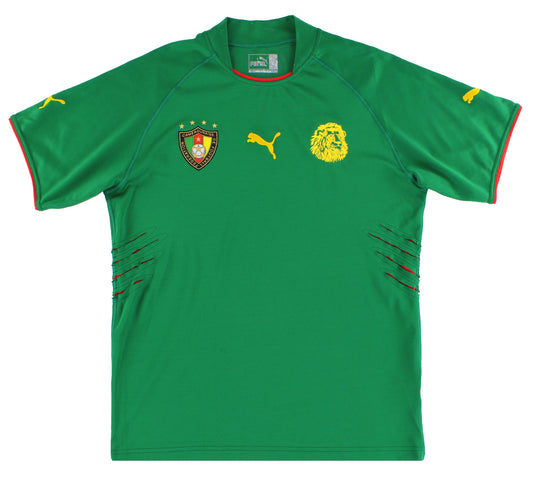 2004-06 Cameroon Puma Home Shirt L