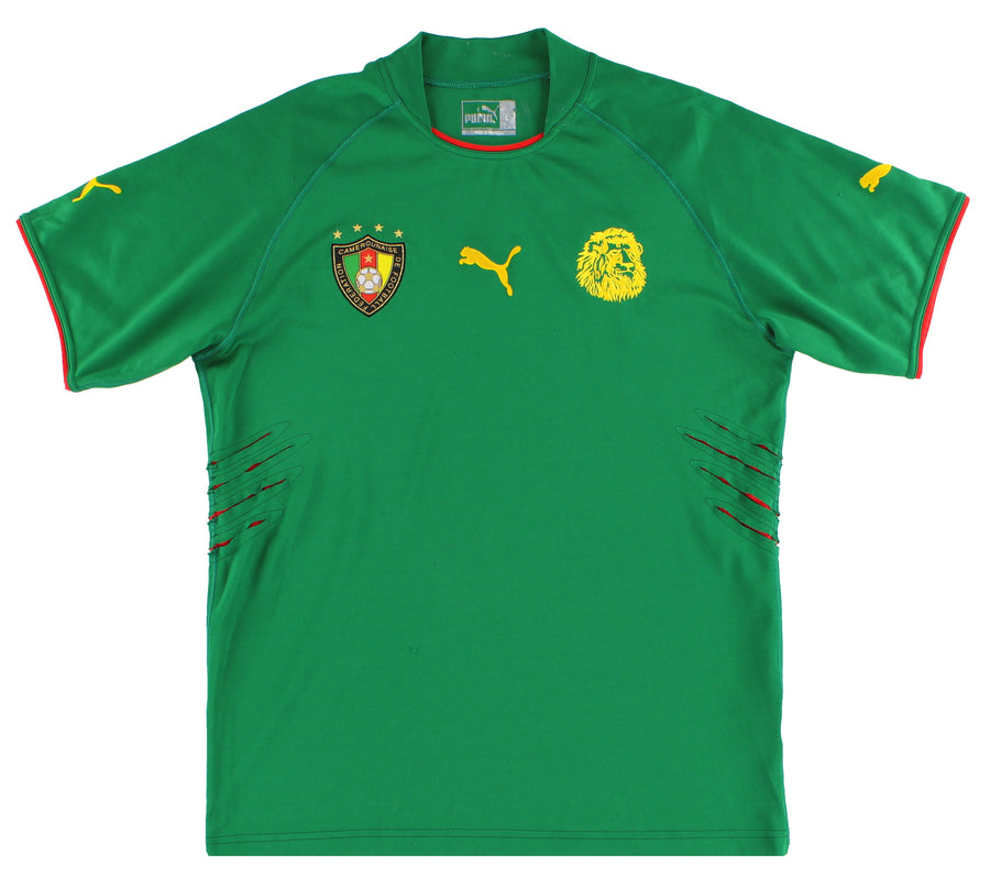 2004-06 Cameroon Puma Home Shirt L