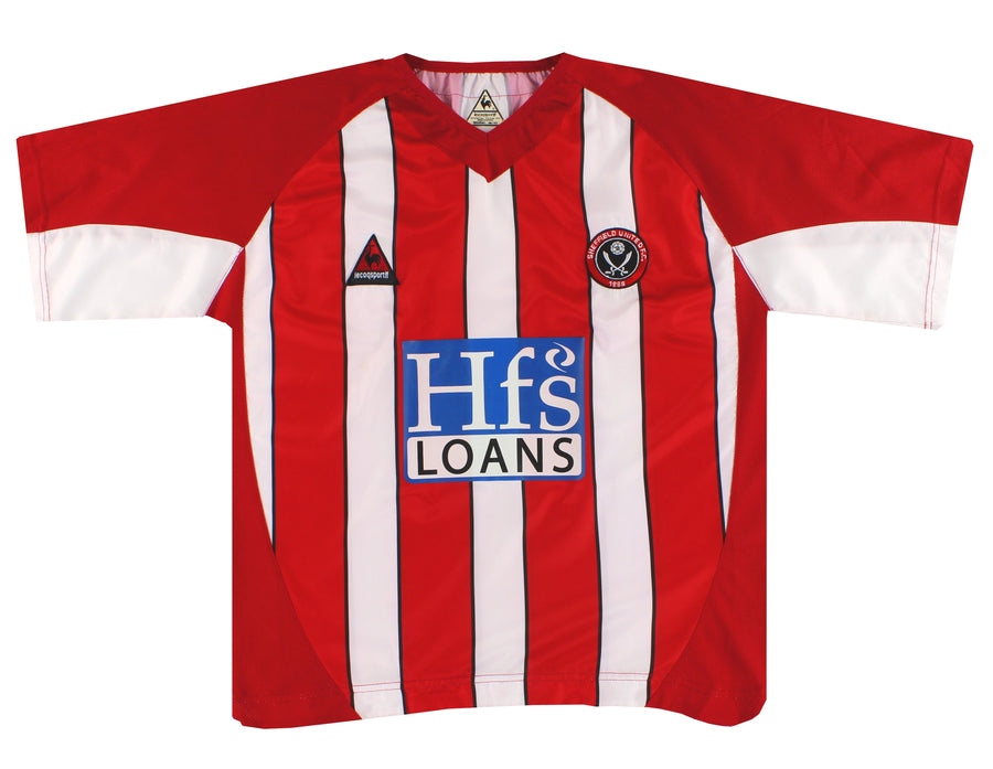 2004-06 Sheffield United Le Coq Sportif Home Shirt M