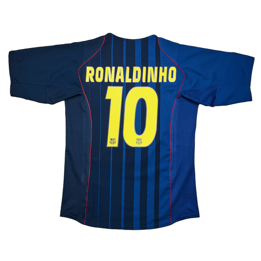 2004/05 Barcelona Ronaldinho #10 Away Shirt (L) Nike