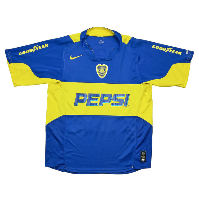 2004/05 Boca Juniors Palermo #9 Home Shirt (M) Nike