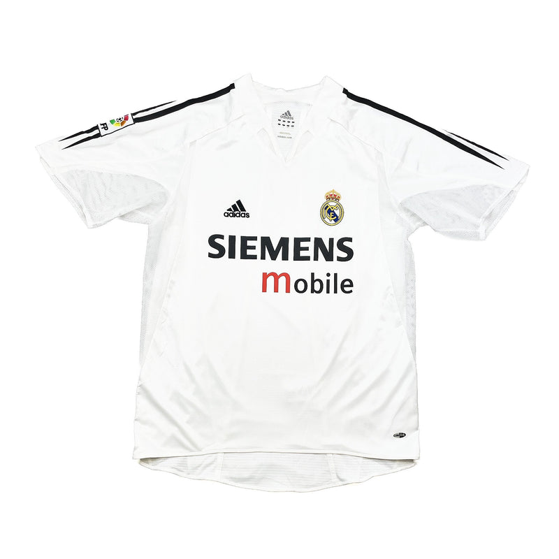 2004/05 Real Madrid Raul #7 *Player Issue* Home Shirt (L) Adidas