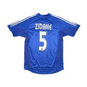 2004/05 Real Madrid Zidane #5 Third Shirt (S) Adidas