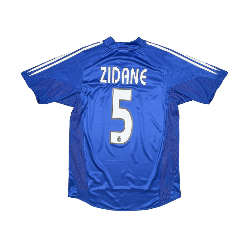 2004/05 Real Madrid Zidane #5 Third Shirt (S) Adidas
